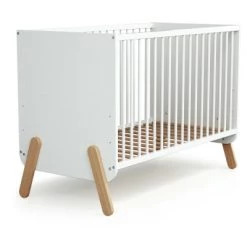 AT4 Lits Bébé Lit Bébé 60x120 Blanc Et Hêtre 9 AT4 Lits Bébé Lit Bébé 60x120 Blanc Et Hêtre -Lits bébé Soldes lit bebe 60x120 blanc et hetre 3