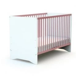 AT4 Lits Bébé Lit Bébé 60x120 Blanc Et Gris 13 AT4 Lits Bébé Lit Bébé 60x120 Blanc Et Gris -Lits bébé Soldes lit bebe 60x120 blanc et rose