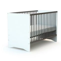 AT4 Lits Bébé Lit Bébé 60x120 Blanc Et Taupe 10 AT4 Lits Bébé Lit Bébé 60x120 Blanc Et Taupe -Lits bébé Soldes lit bebe 60x120 blanc et taupe 2