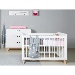 Bopita Lits Bébé Lit Bébé 60x120 Blanc Naturel 9 Bopita Lits Bébé Lit Bébé 60x120 Blanc Naturel -Lits bébé Soldes lit bebe 60x120 blanc naturel 10