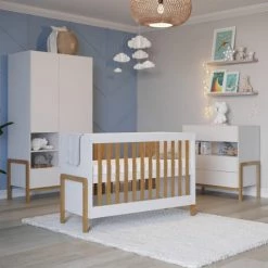Kocot Kids Lits Bébé Lit Bébé 60x120 Blanc Naturel -Lits bébé Soldes lit bebe 60x120 blanc naturel 13