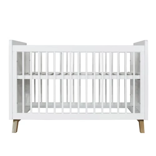 Bopita Lits Bébé Lit Bébé 60x120 Blanc Naturel 5 Bopita Lits Bébé Lit Bébé 60x120 Blanc Naturel – Image 3