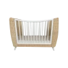 Lignea Kids Lits Bébé Lit Bébé 60x120 Cm Bois Et Rotin Luxe -Lits bébé Soldes lit bebe 60x120 cm bois et rotin luxe