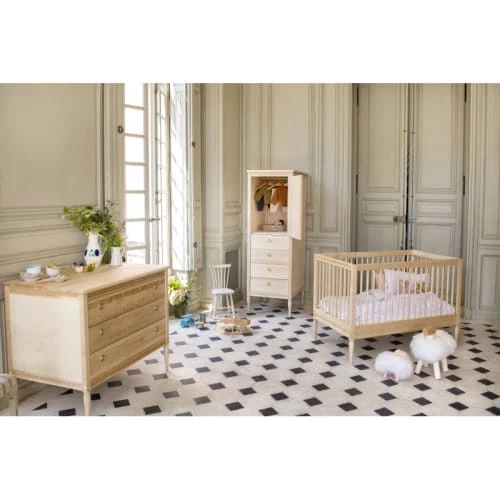 Lignea Kids Lits Bébé Lit Bébé 60x120 Cm évolutif Bois Massif Naturel 4 Lignea Kids Lits Bébé Lit Bébé 60x120 Cm évolutif Bois Massif Naturel – Image 2