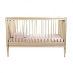 Lignea Kids Lits Bébé Lit Bébé 60x120 Cm évolutif Bois Massif Naturel