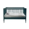 Lignea Kids Lits Bébé Lit Bébé 60x120 Cm évolutif Bois Massif Vert Profond -Lits bébé Soldes lit bebe 60x120 cm evolutif bois massif vert profond
