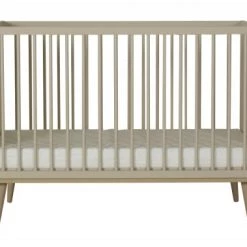 Quax Lits Bébé Lit Bébé 60x120 Gris -Lits bébé Soldes lit bebe 60x120 gris 1
