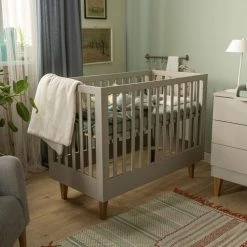 Vox Lits Bébé Lit Bébé 60x120 Gris 7 Vox Lits Bébé Lit Bébé 60x120 Gris -Lits bébé Soldes lit bebe 60x120 gris 12