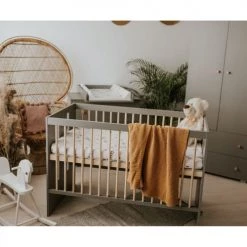 Little Sky By Klups Lits Bébé Lit Bébé 60x120 Gris -Lits bébé Soldes lit bebe 60x120 gris 15