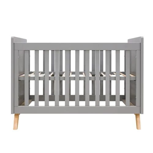 Bopita Lits Bébé Lit Bébé 60x120 Gris Naturel Naturel 6 Bopita Lits Bébé Lit Bébé 60x120 Gris Naturel Naturel – Image 4