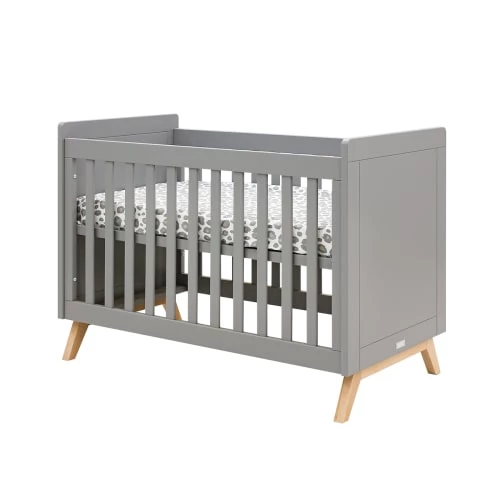 Bopita Lits Bébé Lit Bébé 60x120 Gris Naturel Naturel 3 Bopita Lits Bébé Lit Bébé 60x120 Gris Naturel Naturel