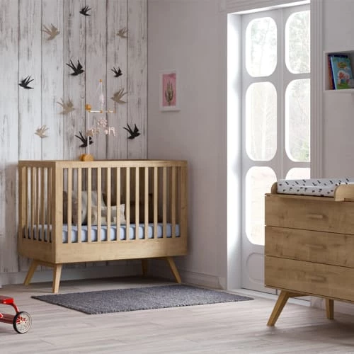 Vox Lits Bébé Lit Bébé 60x120 Naturel 4 Vox Lits Bébé Lit Bébé 60x120 Naturel – Image 2