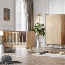 Vox Lits Bébé Lit Bébé 60x120 Naturel -Lits bébé Soldes lit bebe 60x120 naturel 12
