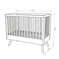 Vox Lits Bébé Lit Bébé 60x120 Naturel 7 Vox Lits Bébé Lit Bébé 60x120 Naturel -Lits bébé Soldes lit bebe 60x120 naturel 2