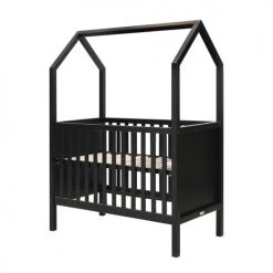 Bopita Lits Bébé Lit Bébé 60x120 Noir 10 Bopita Lits Bébé Lit Bébé 60x120 Noir -Lits bébé Soldes lit bebe 60x120 noir 2