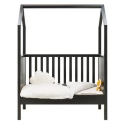 Bopita Lits Bébé Lit Bébé 60x120 Noir