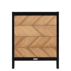 Bopita Lits Bébé Lit Bébé 60x120 Noir Naturel Naturel -Lits bébé Soldes lit bebe 60x120 noir naturel naturel 4