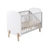 Vipack Lits Bébé Lit Bébé 60x120 Sommier Inclus Blanc -Lits bébé Soldes lit bebe 60x120 sommier inclus blanc