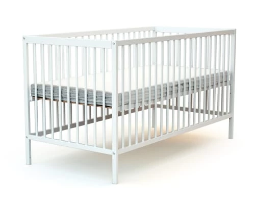 AT4 Lits Bébé Lit Bébé 70x140 Blanc 4 AT4 Lits Bébé Lit Bébé 70x140 Blanc – Image 2