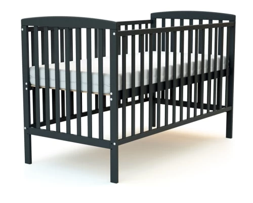 AT4 Lits Bébé Lit Bébé 70x140 Gris Graphite 4 AT4 Lits Bébé Lit Bébé 70x140 Gris Graphite – Image 2