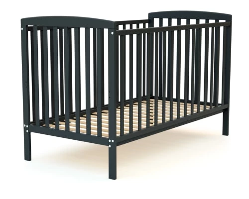 AT4 Lits Bébé Lit Bébé 70x140 Gris Graphite 6 AT4 Lits Bébé Lit Bébé 70x140 Gris Graphite – Image 4