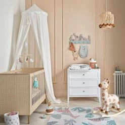 Maisons Du Monde Lits Bébé Lit Bébé à Barreaux 60x120 Beige -Lits bébé Soldes lit bebe a barreaux 60x120 beige 1000 6 28 226225 5