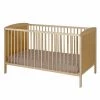 ID Kids Lits Bébé Lit Bébé à Barreaux 70x140 Cm Bois Massif -Lits bébé Soldes lit bebe a barreaux 70x140 cm bois massif