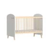 Home Maison Lits Bébé Lit Bébé à Sommier Ajustable Bois Blanc 124x66x95 1 Home Maison Lits Bébé Lit Bébé à Sommier Ajustable Bois Blanc 124x66x95 -Lits bébé Soldes lit bebe a sommier ajustable bois blanc 124x66x95 1