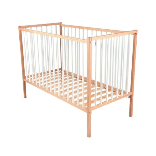 Combelle Lits Bébé Lit Bébé - Bicolore Blanc - 60x120 Cm 5 Combelle Lits Bébé Lit Bébé - Bicolore Blanc - 60x120 Cm – Image 3