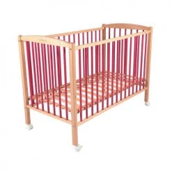 Combelle Lits Bébé Lit Bébé - Bicolore Fuchsia - 60x120 Cm -Lits bébé Soldes lit bebe bicolore fuchsia 60x120 cm 9