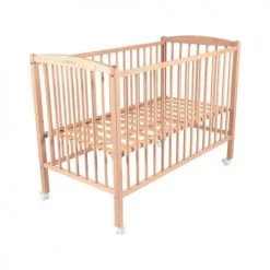 Combelle Lits Bébé Lit Bébé - Bois Brut - 60x120 Cm -Lits bébé Soldes lit bebe bois brut 60x120 cm 6