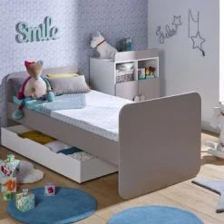 Nateo Concept Lits Bébé Lit Bébé Combiné Blanc Et Lin 9 Nateo Concept Lits Bébé Lit Bébé Combiné Blanc Et Lin -Lits bébé Soldes lit bebe combine blanc et lin 3