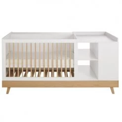 Maisons Du Monde Lits Bébé Lit Bébé Combiné Coloris Blanc L190