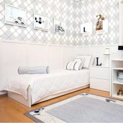 ID Kids Lits Bébé Lit Bébé Combiné Et évolutif 70x140 Cm Bois Massif Blanc -Lits bébé Soldes lit bebe combine et evolutif 70x140 cm bois massif blanc 2