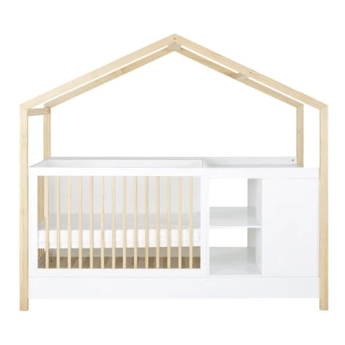 Maisons Du Monde Lits Bébé Lit Bébé Combiné évolutif Bicolore L211 3 Maisons Du Monde Lits Bébé Lit Bébé Combiné évolutif Bicolore L211