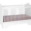 Nateo Concept Lits Bébé Lit Bébé évolutif 70x140 Blanc -Lits bébé Soldes lit bebe evolutif 70x140 blanc 6