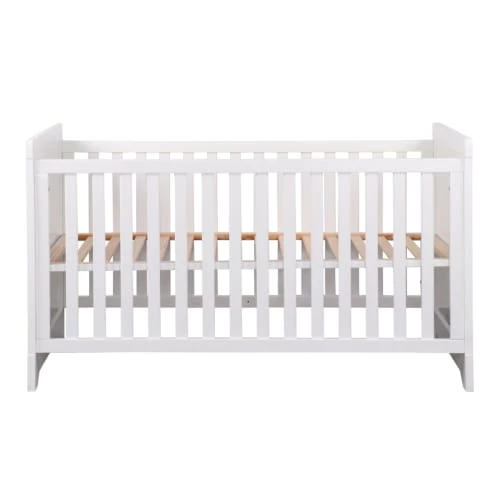 ID Kids Lits Bébé Lit Bébé évolutif 70x140 Cm Bois Massif Blanc 6 ID Kids Lits Bébé Lit Bébé évolutif 70x140 Cm Bois Massif Blanc – Image 4