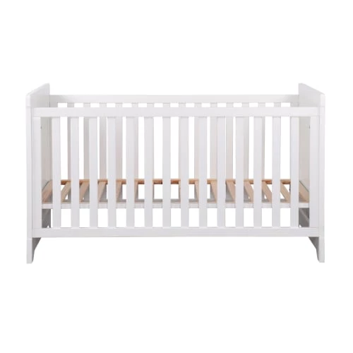 ID Kids Lits Bébé Lit Bébé évolutif 70x140 Cm Bois Massif Blanc 7 ID Kids Lits Bébé Lit Bébé évolutif 70x140 Cm Bois Massif Blanc – Image 5