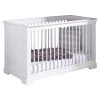 ID Kids Lits Bébé Lit Bébé évolutif 70x140 Cm Bois Massif Blanc -Lits bébé Soldes lit bebe evolutif 70x140 cm bois massif blanc 3