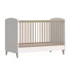 ID Kids Lits Bébé Lit Bébé évolutif 70x140 Cm Effet Bois Blanc Et Bois -Lits bébé Soldes lit bebe evolutif 70x140 cm effet bois blanc et bois 1