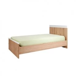 ID Kids Lits Bébé Lit Bébé évolutif 70x140 Cm Effet Bois Blanc Et Bois -Lits bébé Soldes lit bebe evolutif 70x140 cm effet bois blanc et bois 9