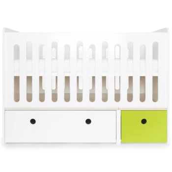 Wookids Lits Bébé Lit Bébé évolutif 70x140cm Gris Espace-jaune 7 Wookids Lits Bébé Lit Bébé évolutif 70x140cm Gris Espace-jaune – Image 5