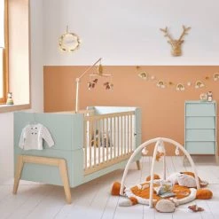 Maisons Du Monde Lits Bébé Lit Bébé évolutif à Barreaux Bicolore 70x140 -Lits bébé Soldes lit bebe evolutif a barreaux bicolore 70x140 1000 7 18 215924 5