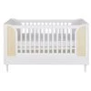 Maisons Du Monde Lits Bébé Lit Bébé évolutif à Barreaux Blanc Et Beige L145 -Lits bébé Soldes lit bebe evolutif a barreaux blanc et beige l145 1000 4 26 226223 1