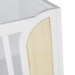 Maisons Du Monde Lits Bébé Lit Bébé évolutif à Barreaux Blanc Et Beige L145 -Lits bébé Soldes lit bebe evolutif a barreaux blanc et beige l145 1000 4 26 226223 6