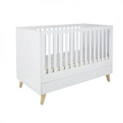Maisons Du Monde Lits Bébé Lit Bébé évolutif à Barreaux En Pin Et Hêtre Blanc Mat L146 11 Maisons Du Monde Lits Bébé Lit Bébé évolutif à Barreaux En Pin Et Hêtre Blanc Mat L146 -Lits bébé Soldes lit bebe evolutif a barreaux en pin et hetre blanc mat l146 1000 4 33 205976 4