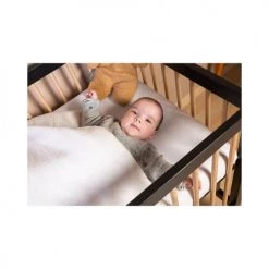 Childhome Lits Bébé Lit Bébé Noir Et Naturel 60 X 120 Cm -Lits bébé Soldes lit bebe noir et naturel 60 x 120 cm 4