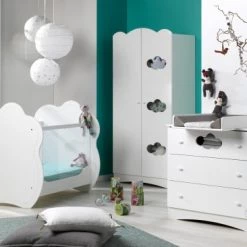 Nateo Concept Lits Bébé Lit Bébé Plexiglas 60x120 Blanc 9 Nateo Concept Lits Bébé Lit Bébé Plexiglas 60x120 Blanc -Lits bébé Soldes lit bebe plexiglas 60x120 blanc 3