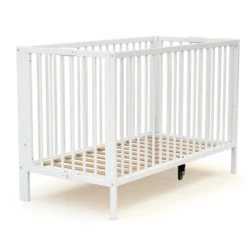 AT4 Lits Bébé Lit Bébé Pliant 60x120 Blanc -Lits bébé Soldes lit bebe pliant 60x120 blanc 10
