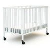 AT4 Lits Bébé Lit Bébé Pliant 60x120 Blanc -Lits bébé Soldes lit bebe pliant 60x120 blanc 12